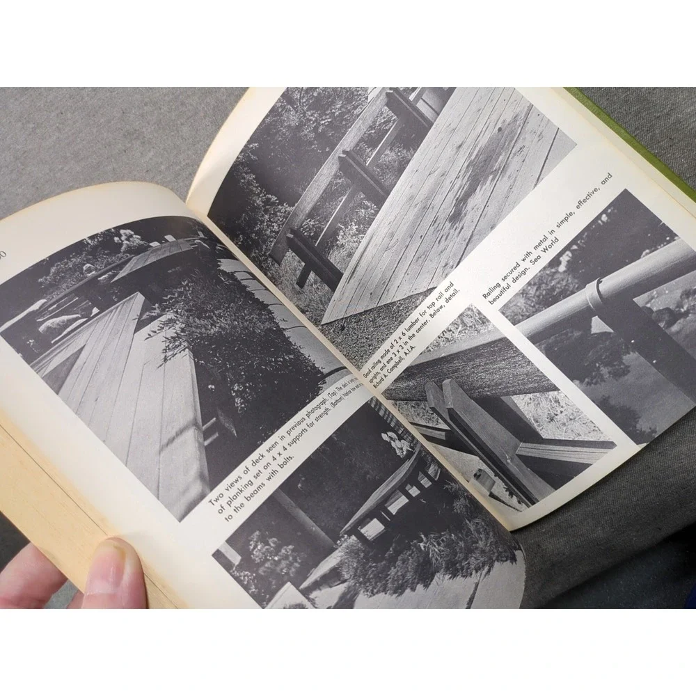 1971 The Outdoor How-To-Build-It Book‎ Robert Behme VTG Hardcover Hawthorn Books